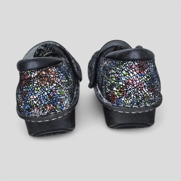 Alegria Belle Cathedral Slim Mary Jane Shoes Multi-Color LeatherSize: EU 39 US - Picture 5 of 14